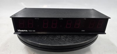 Horita TCD-100 Time Code Display - No Power Supply - TESTED - EB-19605