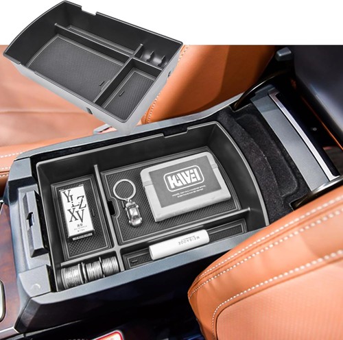 Center Console Organizer Tray for Subaru Ascent 2019-2026 Black Insert Tray Stor