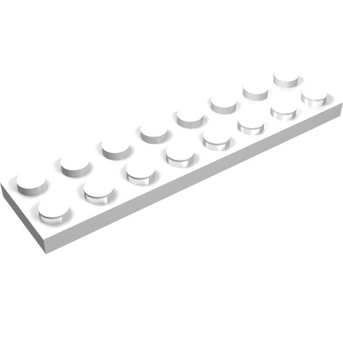 LEGO® Part 4758 - Electric Plate 2 x 8 with Contacts