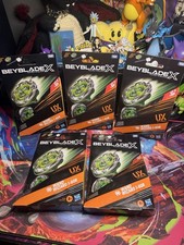 Beyblade X Wand Wizard 1-60R Green UX Hasbro Rush Bit New Attack Top Qty. 5