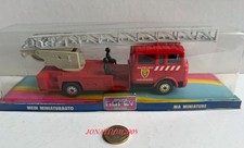 NOREV 1600 Berliet GBK 18 Fire Truck Ladder Echelle Magirus DL30H 1:43