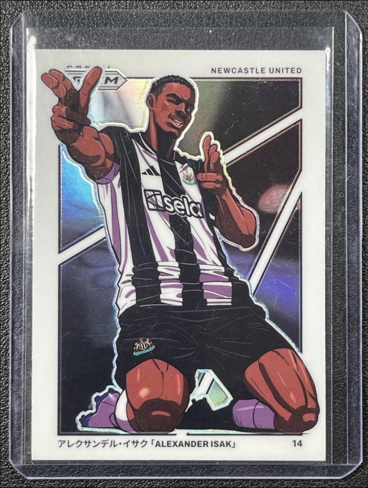 ALEXANDER ISAK 2024-25 PANINI PRIZM PREMIER LEAGUE #12 MANGA SSP CASE HIT RARE