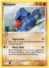 2006 Pokemon: Holon Phantoms - Nosepass (#25/110, Rare, Lightly Played) on eBay