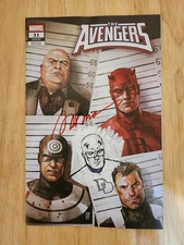Avengers #31 Alex Maleev Daredevil Remark - RICC Con Variant - COA - Marvel 