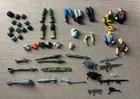 Vintage Gi Joe Cobra Figure Parts (50+ Pieces) Hasbro 1980s for Parts & Repairs