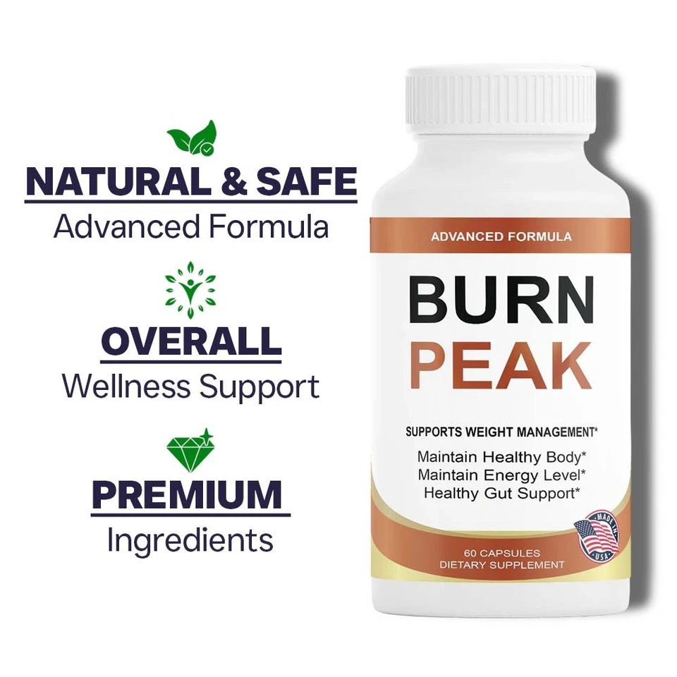 (6 Pack) Burn Peak for Advanced Weight Loss, BurnPeak Fat-Burner Formula - Image 4 of 4