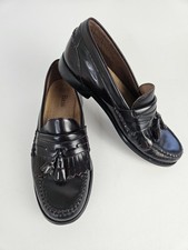 G.H Bass Co Weejuns McGrath Men SZ 10M Loafer Black Tassel Kiltie Dress Shoe