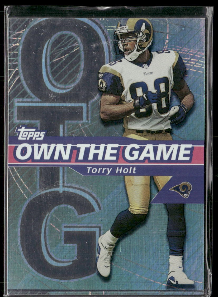 2002 Topps #OG21 Torry Holt Own the Game
