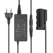 NP-F Dummy Battery 8V/3A AC Power Adapter For Sony NP-F970 F750 F570