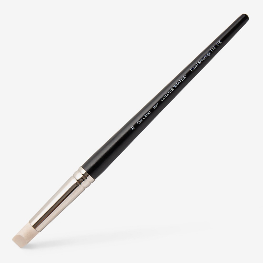 Colour Shapers : Silicone Tool : Ivory : Soft : Cup Chisel : Size 10