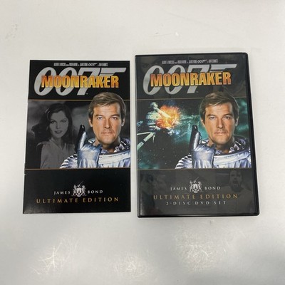 James Bond -Moonraker (Ultimate Edition 2-DVD Set) With Booklet REAL PICTURES!!