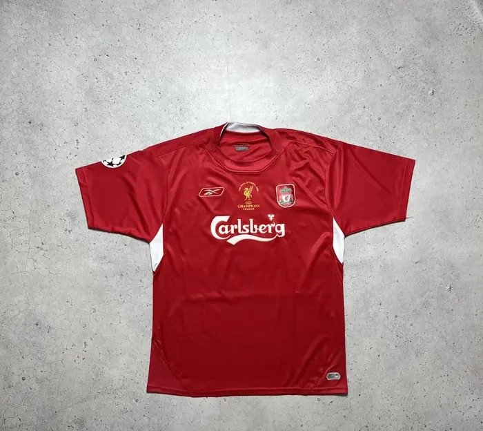 Reebok FC Liverpool 2004/2006 Gerrard #8 Soccer Jersey | eBay