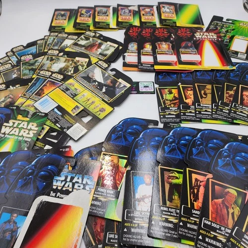 Star Wars Lot of 74 cardbacks POTF - Expanded Universe, POTJ, Episode 1