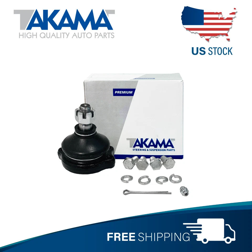 8 pcs Ball joints +Inner Outer tie rod ends for 86-97 Nissan D21 Pickup RWD - Image 3 of 4