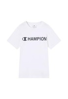 Jungen T-Shirt Champion Legacy Crewneck Weiß GrößE M Baumwolle Grafik