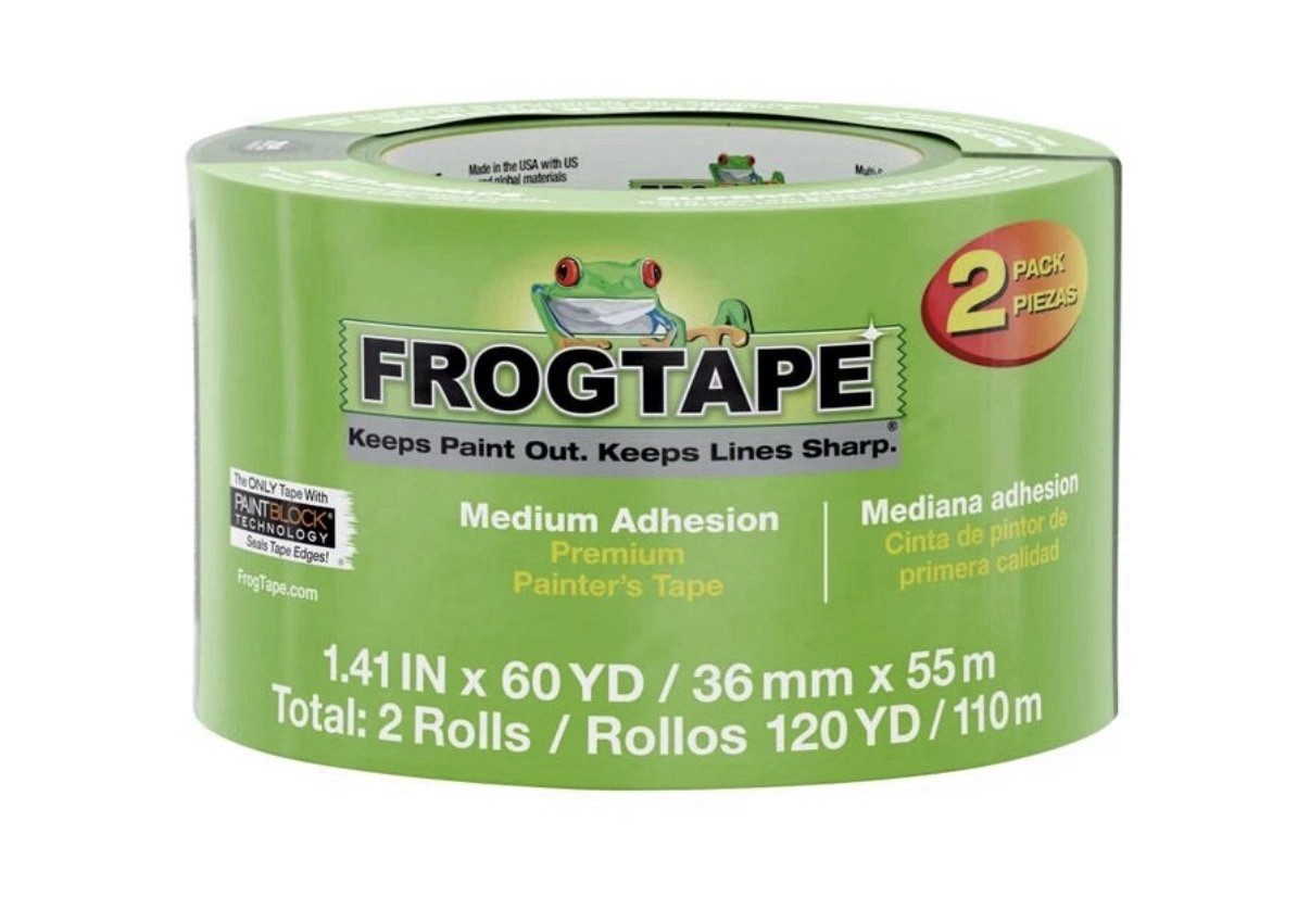 2x Frogtape Shurtape 242868 Multi-Surface Masking Tape 36mm x 55m Each