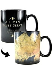 Mug Heat Changing Boxed (400ml) - Game Of Thrones (Map)