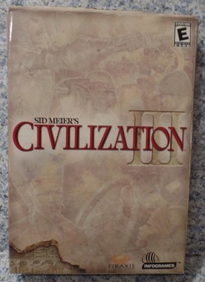Video Game PC Sid Meier's Civilization III 3 NEW SEALED Box see pics