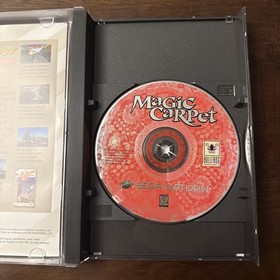 Magic Carpet (Sega Saturn) Complete - Tested - Authentic