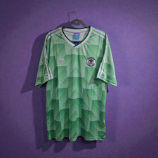GERMANY Away 1990 - Football Soccer - Jersey retro - 2XL (Run Small)