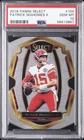 2018 PANINI SELECT #104 PATRICK MAHOMES II PSA 10