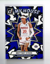 2025 Panini Donruss WNBA - My House Brittney Sykes #18 Press Proof Blue