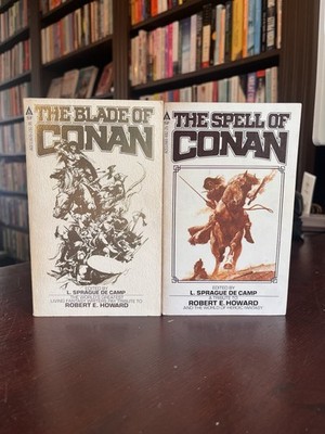 The Blade Of Conan & The Spell Of Conan (First ACE Printings, PB s)