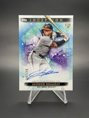 Topps Inception 2024 Jackson Holliday Orioles Autograph Rookie #BRES-JH /299