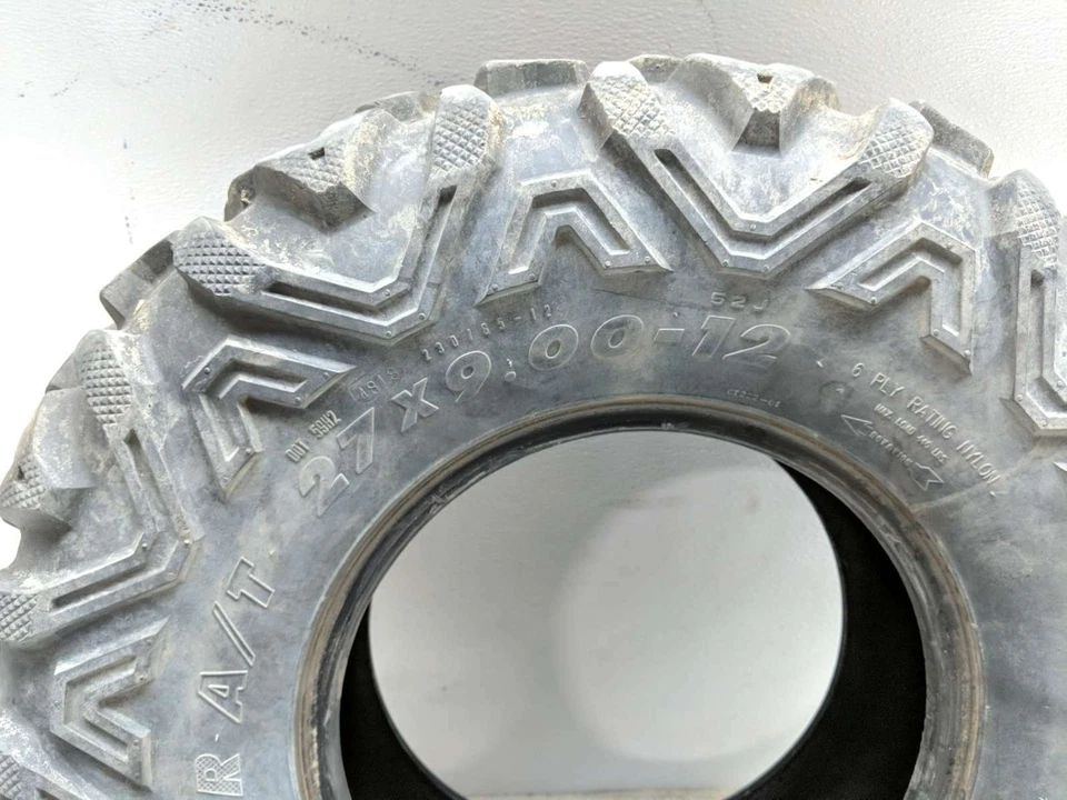 19 Yamaha Viking 700 4 Front Tire GBC DIRT TAMER 27X9.00-12 230/85-12 DOT 4818 - Image 4 of 4