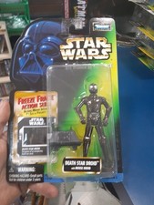 Kenner Star Wars Power of the Force DEATH STAR DROID Figure (Error Card) 1998