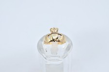 9kt Vintage Gold Claddagh Ring. 2.1gr