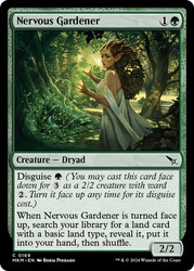 Nervous Gardener 169 Murders at Karlov Manor Magic: The Gathering Common