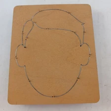 Face Boy Child Man Ellison Educational Equip Accucut Wood Dies 6"x5" 