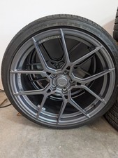 Forged One Competition Ff10 20 Wheel Tire 5 X 114.3 Satin Graphite 35 Offset