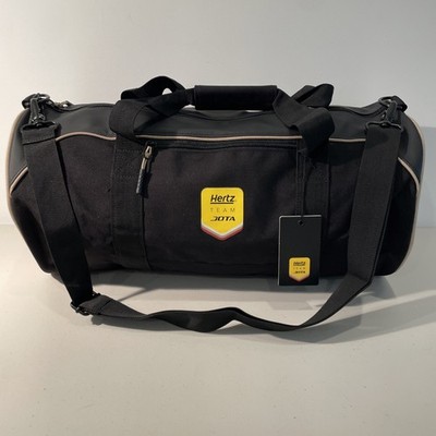 Hertz Team Jota Cadillac Official WEC Gym Duffel Carryall Bag Gymbag Black NWT