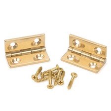 HIGHPOINT Brass Box Hinge - Pair