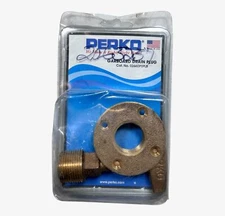Perko 0266DP0PLB, Cast Bronze Garboard Drain Plug 3/4''- Flange 2 3/8''