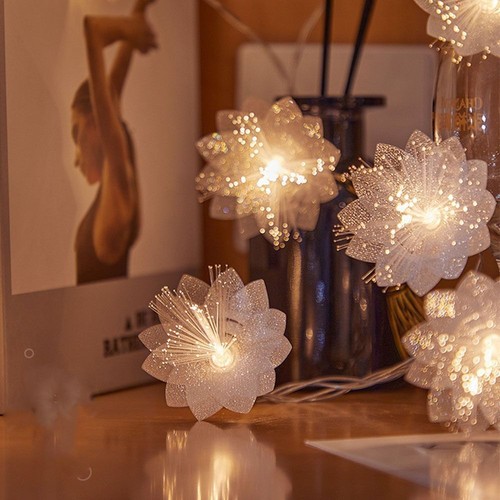 Flash Fairy Lamps Battery Powered Christmas Tree Flower Lights Camping - Picture 7 of 14