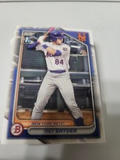 Trey Snyder 2024 Bowman Draft Baseball Card New York Mets 10 Ct Lot