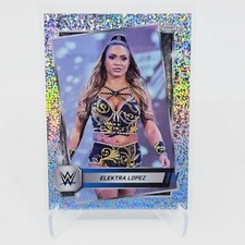 ELEKTRA LOPEZ 2025 Topps Chrome WWE Speckle Refractor /249 🔥
