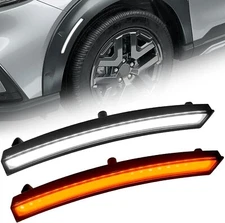 LED Side Fenders Marker turn Lights for 2023 2024 2025 Honda CRV  DRL Fog Lights
