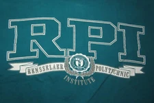 Vintage Gear for Sports RENSSELEAR POLYTECHNIC INSTITUTE R.P.I. MED Double Shirt