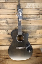 Damaged Schecter Deluxe Acoustic Cutaway Guitar  #r9318