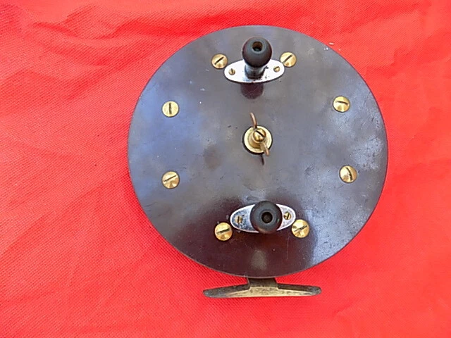 GRAN CARRETE PESCA VINTAGE . REEL - Immagine 2 di 4