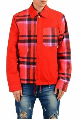 Versace Versus Men's Button Up Windbreaker Jacket US S IT 48