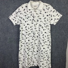 Simply Susan by Susan G Midi Shift Shirt Dress Women 1X White Black Floral