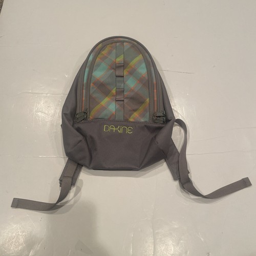 Dakine Cosmo 13"x10"x3" Mini Backpack Pink/ Gray Plaid Bag - 第 1/2 張圖片