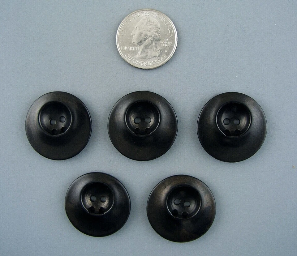 COLORFUL TAGUA NUT (COROZO) BUTTON - SET OF 5 - Image 2 of 3