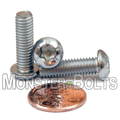 M6 x 20mm Stainless Steel Button Head Socket Cap Screws ISO 7380 Torx 6Lobe Star