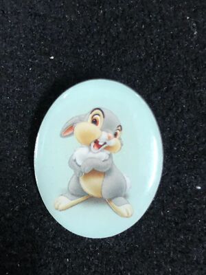 PIN DISNEY BAMBI CARTOON THUMPER THE RABBIT BUTTON